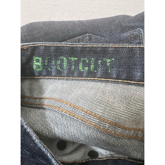 J. Crew Bootcut Women's Jeans Darkwash Size 27 Y2k Low Rise Made in USA Stretch - Picture 6 of 11